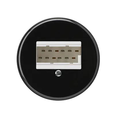 Insert pour boîte ENC basico 2×TT83 noir 