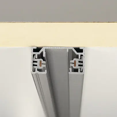 Rail conducteur AP SLV 1 phase 1m gris argenté 