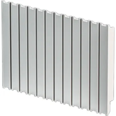 Abdeckung Rittal SV 9677.650 100×67mm grau Kunststoff 3Stk 