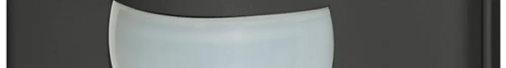 Rilevatore di presenza NUP SWISSLUX PD2 S 180 NUP Master 1C SF IP55 nero 