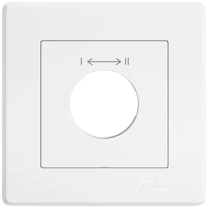 UP-Montageset EDIZIO.liv SNAPFIX® f.Schwenktaster m.Schloss 1 → ← 2 ws 