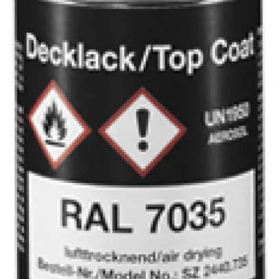Laque Rittal SZ 2440.735 contenu 150ml bombe aérosol couleur gris 