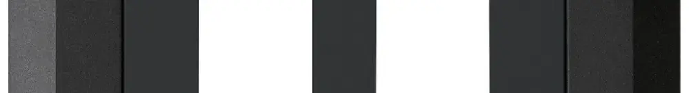 Kit frontal ENC HMS kallysto.line pour 2 modules noir 