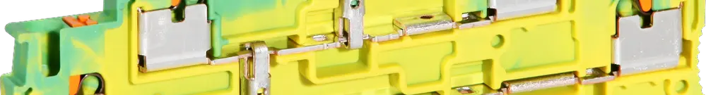 Morsetto 3 piani Push-In 0.14…4mm² verde/giallo 