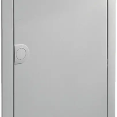 Cornice con porta Hager volta 3-file 348×630×9mm IP00 argento 