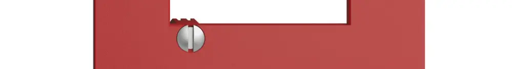 Placca frontale 2×RJ45 EDIZIOdue berry R&M swissline 
