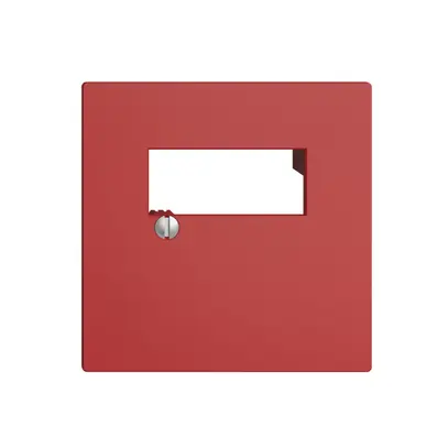 Placca frontale 2×RJ45 EDIZIOdue berry R&M swissline 