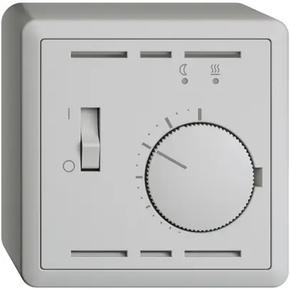 Termostato ambiente AP EDIZIOdue grigio chiaro, con sonda et cavo 