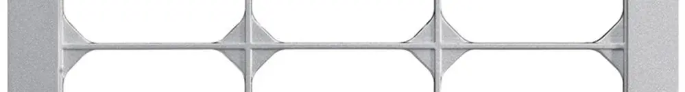 Cadre de recouvrement ENC kallysto.trend 4×3 arktis 274×214mm 