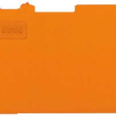 Paroi de fermeture WAGO TOPJOB-S orange pour série F 2002-1602 