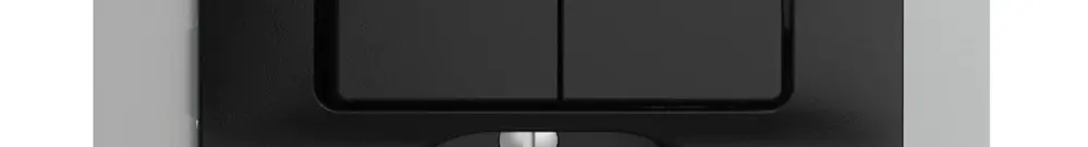 UP-Kombination 2×A-R/1P+T13 EDIZIOdue schwarz 