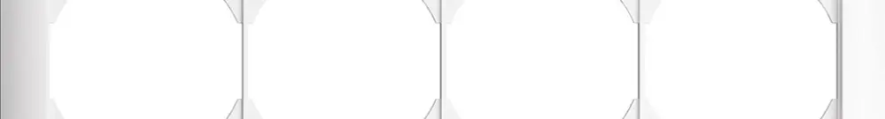 Intestazione INC EDIZIOdue SNAPFIX® 1×4 orizzontale 257×77mm bianco 