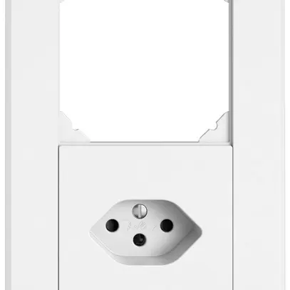 Combinazione INC EDIZIO.liv SNAPFIX® 2×1 156×96mm vuoto+1×T13 bianco 
