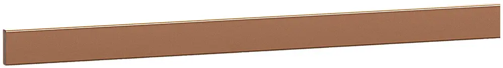 Barra collettrice Hager uniway, rame nudo, 10×3mm, lunghezza 2m 