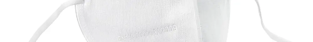 Maschera di protezione CIMCO classe FFP2 DIN EN 149:2001 + A1:2009 