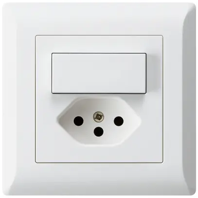 Combinazione INC A-R/1P+T13 bianco kallysto.line con protezione bambini 