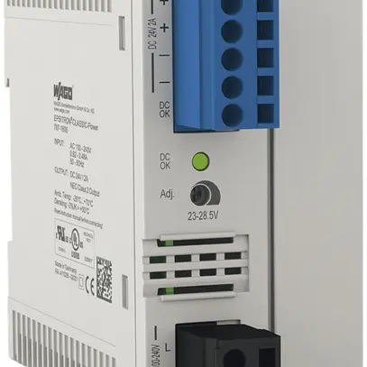 Alimentation AMD WAGO EPSITRON COMPACT monophasé, 2A 24VDC 