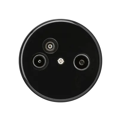 Presa d'antenna INC TV-R-dati basico A 19dB nero 
