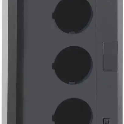 Scatola di comando AP Schneider Electric 3 elementi grigio chiaro 