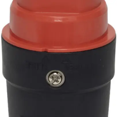 Spina mobile tipo 15 Brennenstuhl 3L+N+PE 10A 400V IP55 nero/rosso 