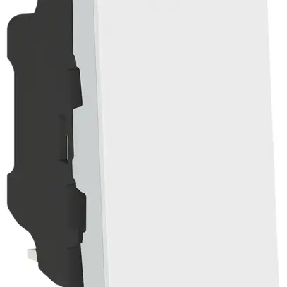 Poussoir à bascule MOS 6A 1 module blanc 