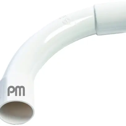 Gomito innestabile PM M20 con manicotto senza alogeno grigio chiaro 