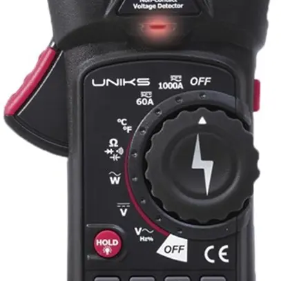 Pince ampèremétrique UNIKS POWER1000 TRMS 1000A AC/DC CAT IV 600V 
