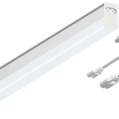LED-Lichtleiste Siteco Batten Buchse 16W 2000lm 830/840/850 1180mm Silber 