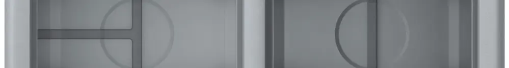 Scatola AP PLEXO 1×2 grigio 