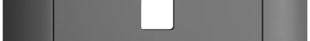Kit frontale INC EDIZIOdue grigio scuro 88×88mm per interfaccia USB 