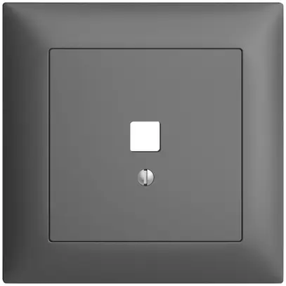 Kit frontale INC EDIZIOdue grigio scuro 88×88mm per interfaccia USB 