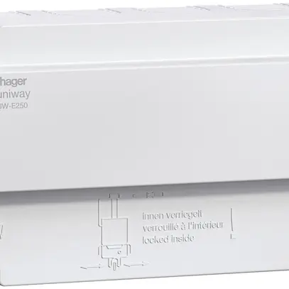 Calotta standard Hager uniway per blocco di alimentazione 250A, 3LN, l=144mm 