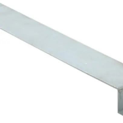 Brida di fissaggio zinc. 30×300mm per canale sotto. Woertz 