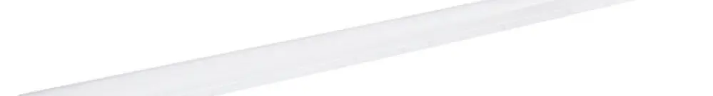 Diffusor Sylvania Resisto 1200×87×38mm Polycarbonat opal 3 Stück 