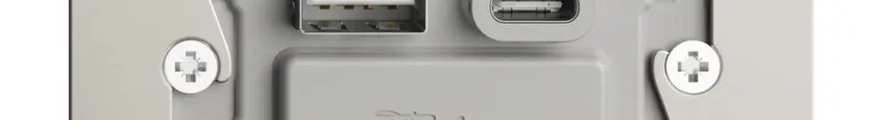 Presa INC USB 18W tipo A + tipo C Feller BSM 230V 3600mA 