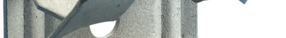 Flanschträger Caddy Loch M6 Flansch 21…28mm, Federstahl ARMOUR 