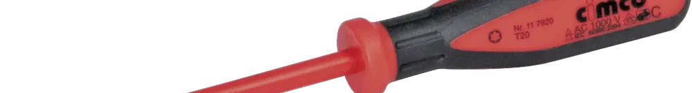 Tournevis Torx T20×100mm VDE 1000V 195mm 