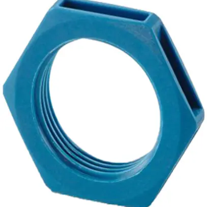 Gegenmutter PX FT M/PG25 2.5×6.5mm Kunststoff Polyamid blau 
