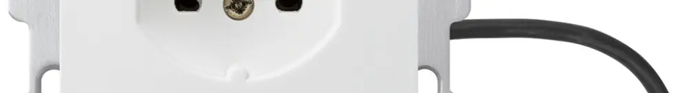 Presa INS kallysto T15 L2 bianco per cavo piatto Technofil 