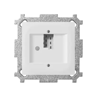 Prise ENC SIDUS Z T+T 6p blanc 