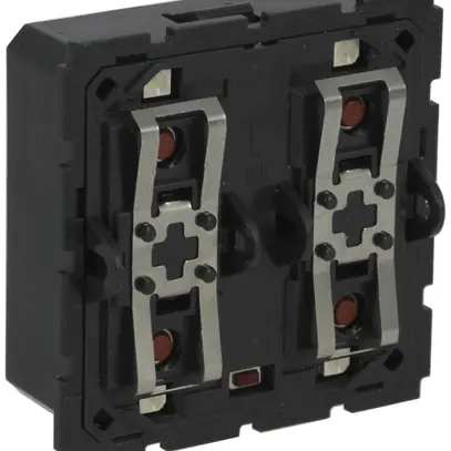 Attuatore-commutatore INS MyHome 4 tasti 4 punti di azionamento LED nero 