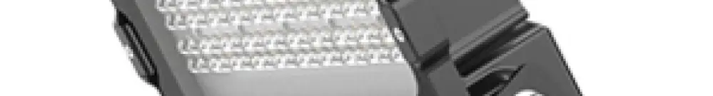 Projecteur LED DOTLUX LENSplus 200W 25525lm 3000K IP66 120° 400×345mm noir 