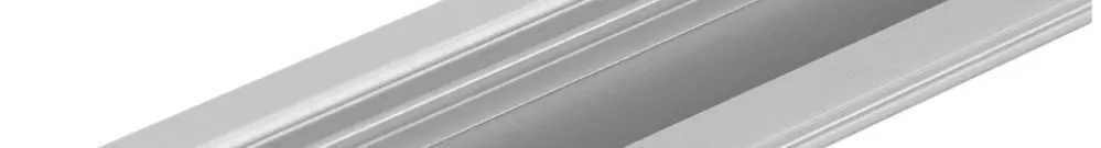 Profilo a flangia LDV FLAT PF03/UW/25×7/12/2, larghezza utile 12mm, 2m, al 