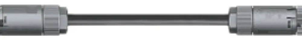 Spina/presa Wieland RST16I5KSBS 15 10TB04 1m 5L 1.5mm² blu turchese 