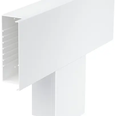 Derivazione T Bettermann 600×230×100mm, PVC, bianco puro, 9010 