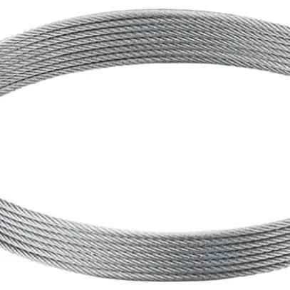 Suspension à corde Philips CoreLine 5000×19×6mm acier affiné argent 