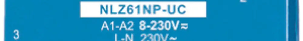 Interrupteur temporisé AMD Eltako 8…230VUC 1F, NLZ61NP-UC 