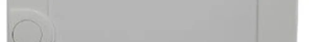 Porta con fessure Hager volta WLAN AP 4-file 280×620×15mm bianco 