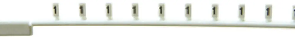 Bacchetta indicatrice Woertz bianco iscrizione: W 