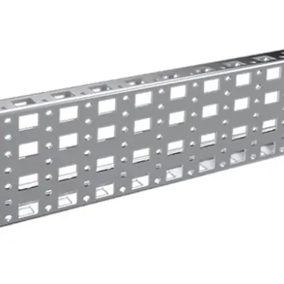 Châssis de montage Rittal VX 8100.732 538×89×23mm barre acier affiné 2pcs 